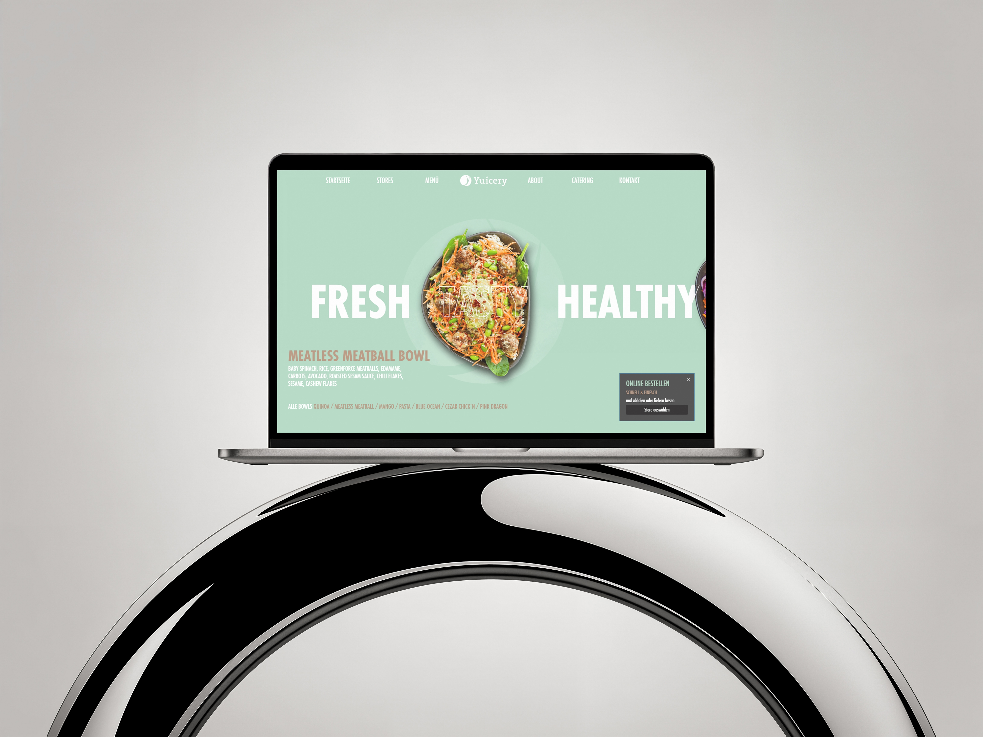 Yuicery - Webdesign